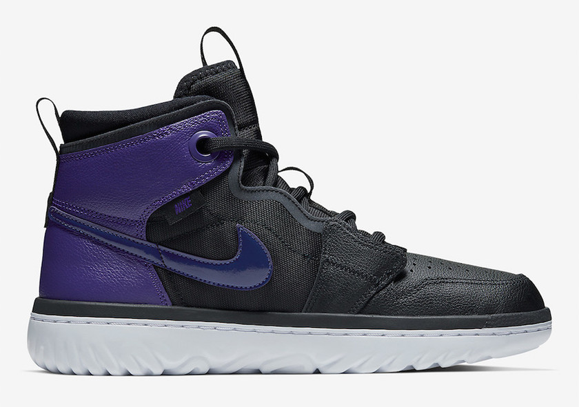 Air Jordan 1 React Black Purple AR5321-005åå:registered:æ¥æ