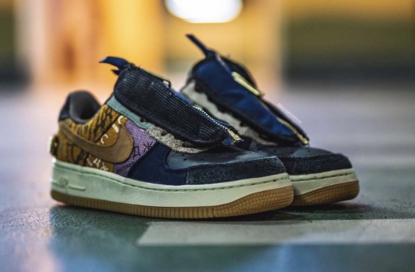 Travis Scott Nike Air Force 1 Low CN2405-900åå:registered:æ¥æ
