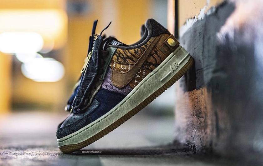 Travis Scott Nike Air Force 1 Low CN2405-900åå:registered:æ¥æ