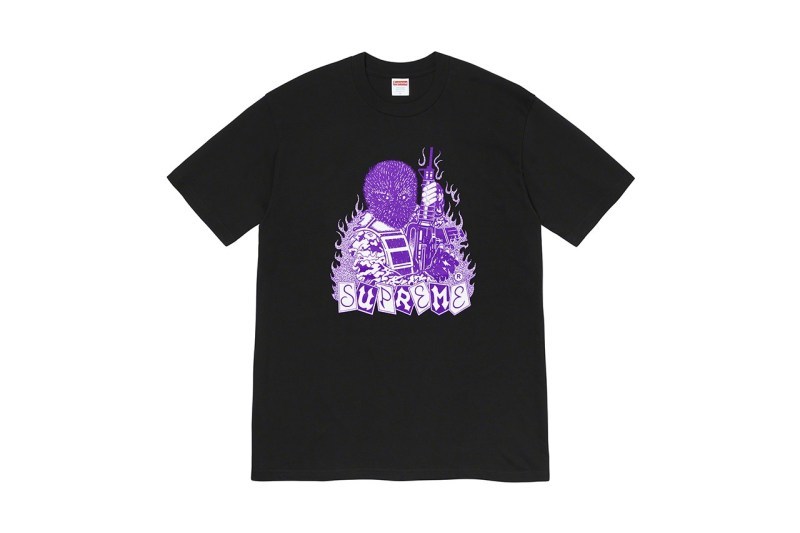 Supreme 2019 ç§å¬ T-Shirt ç³»å追å ç¼ä½