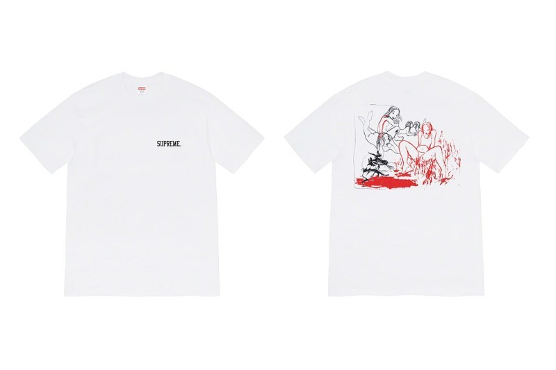 Supreme 2019 ç§å¬ T-Shirt ç³»å追å ç¼ä½