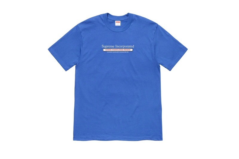 Supreme 2019 ç§å¬ T-Shirt ç³»å追å ç¼ä½