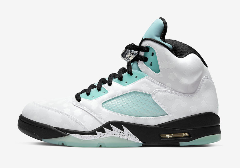 Air Jordan 5 Island Green CN2932-100åå:registered:æ¥æä»·æ ¼