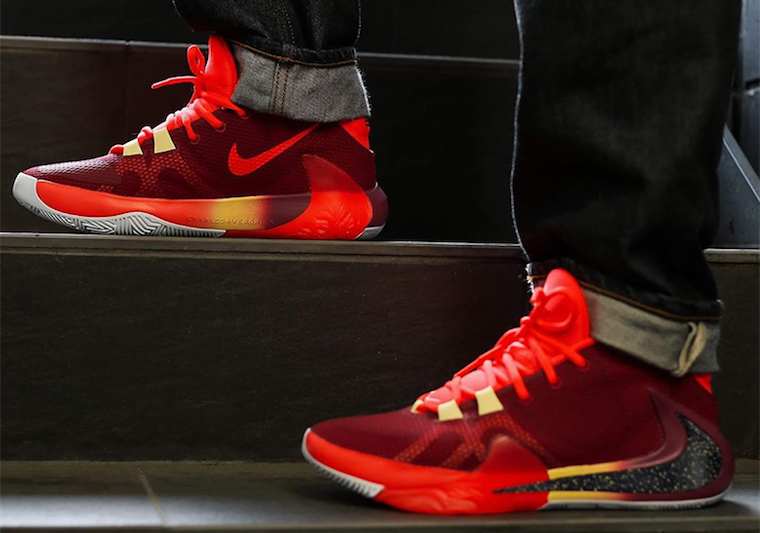 Nike Zoom Freak 1 Noble Redå¼å¹ä¹å¤BQ5422-600åå:registered:æ¥æ