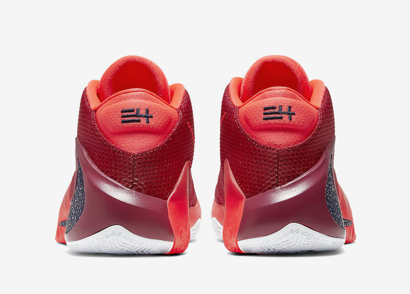 Nike Zoom Freak 1 Bros Noble Red开幕之夜BQ5422-600发售日期