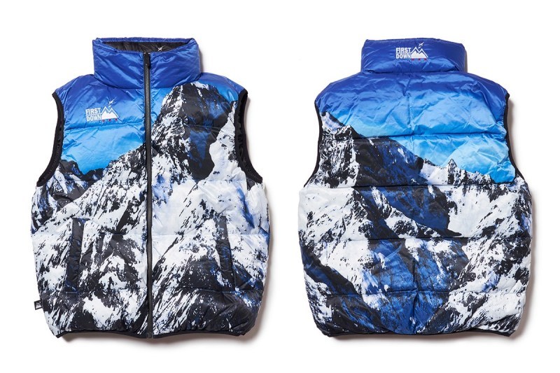 FIRST DOWN USA x WHIZ LIMITED ç¶å
¸ãéªå±±ã羽絨èå¿åç»å ´