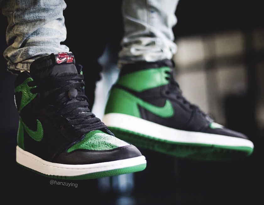 Air Jordan 1 Pine Green 555088-030 2020 Release Date