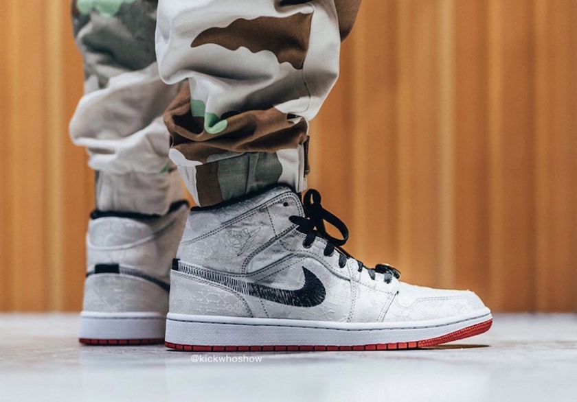 CLOT Air Jordan 1 Mid Fearless CU2804-100发售日期