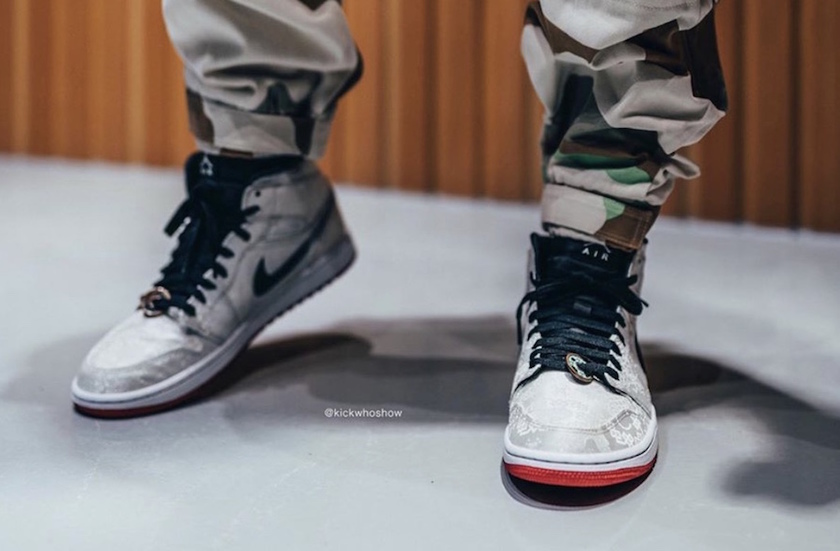 CLOT Air Jordan 1 Mid Fearless CU2804-100发售日期