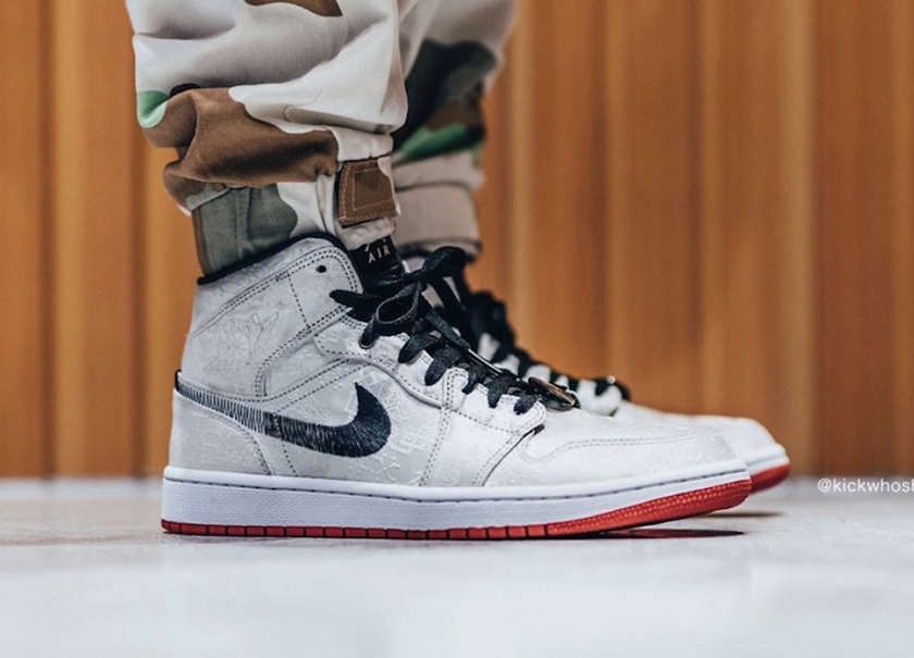 CLOT Air Jordan 1 Mid Fearless CU2804-100发售日期