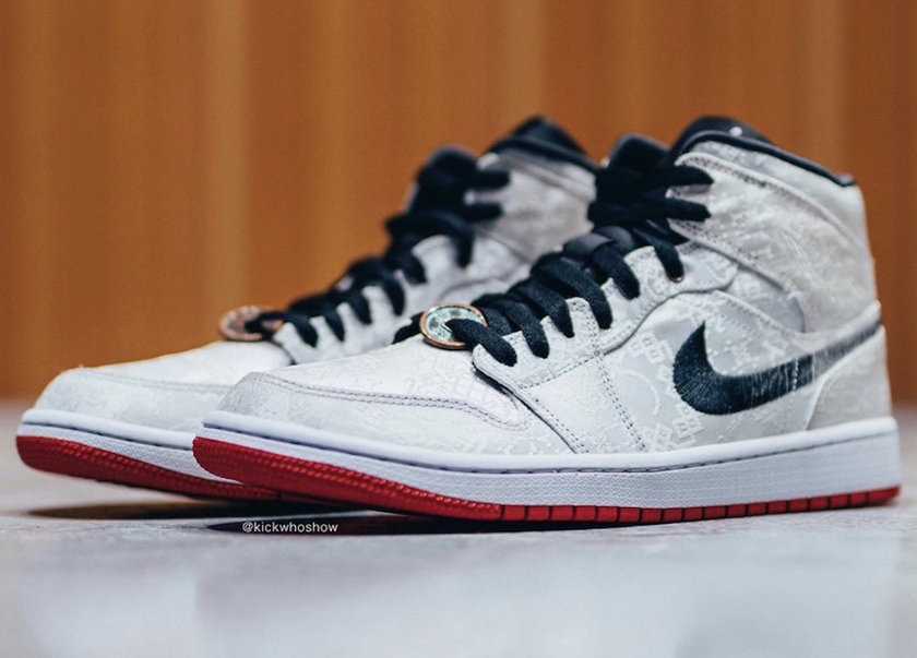 CLOT Air Jordan 1 Mid Fearless CU2804-100发售日期