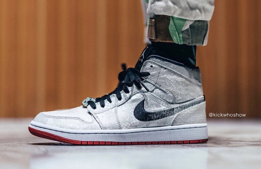 CLOT Air Jordan 1 Mid Fearless CU2804-100发售日期