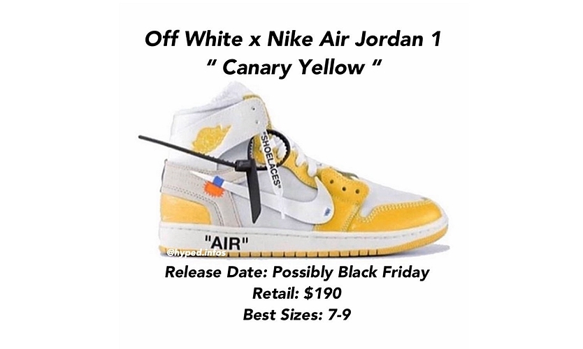 暗示市售？Off-White™ x Air Jordan 1 