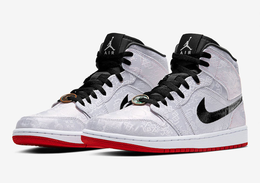 CLOT Air Jordan 1 Mid Fearless CU2804-100发售日期价格