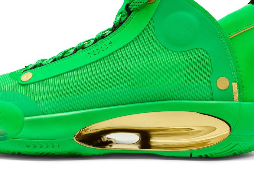 Jayson Tatum Air Jordan 34 PE绿è²PE