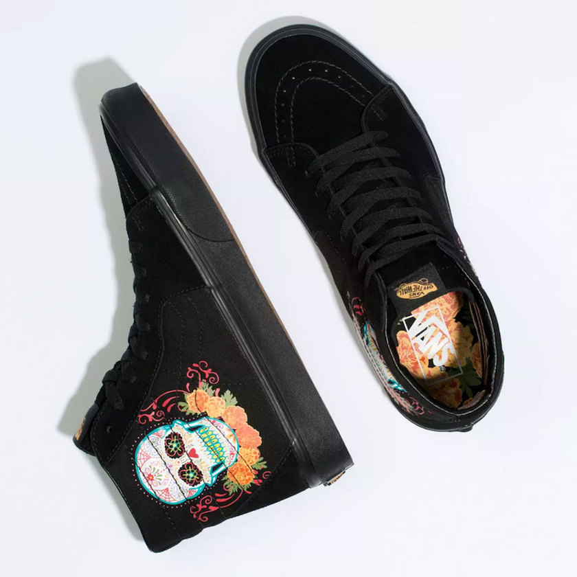 Vans Sk8-Hi Dia de los Muertos亡çµèå叿¥æ