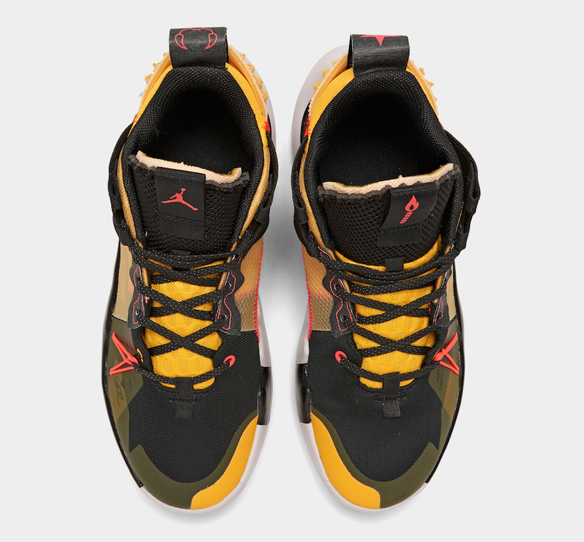 Jordan Why Why Zer0.2 Black Flash Crimson Amarillo Vast Gray AQ3562-002åå:registered:æ¥æ