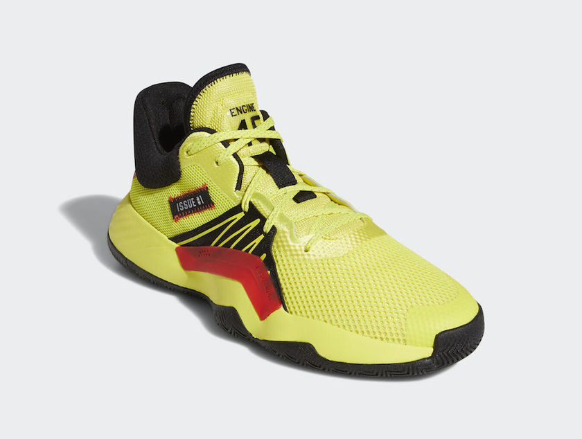 adidas DON Issue 1 Shock Yellow EG5667åå:registered:æ¥æ