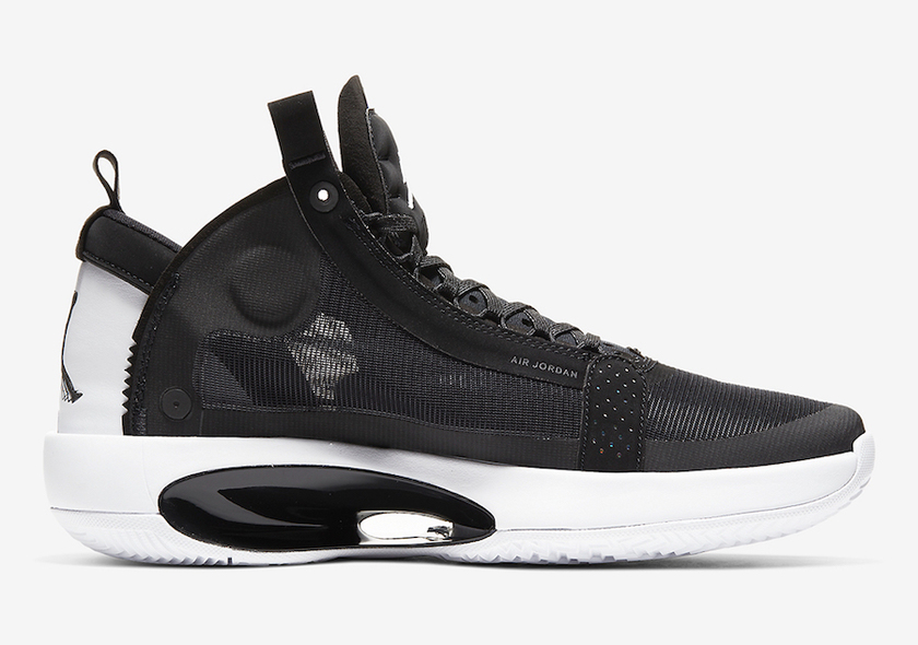 Air Jordan 34 XXXIV Black White Eclipse AR3240-001åå:registered:æ¥æ