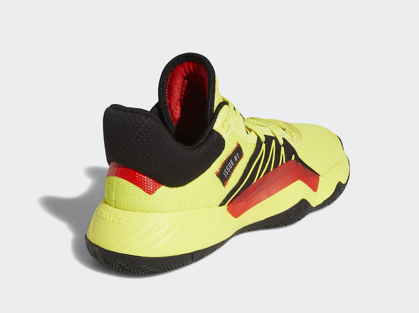 adidas DON Issue 1 Shock Yellow EG5667åå:registered:æ¥æ