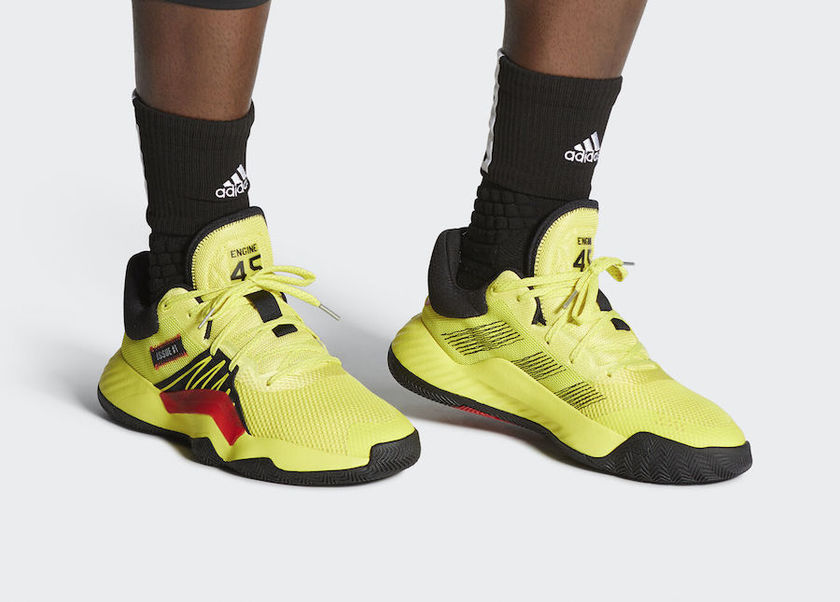 adidas DON Issue 1 Shock Yellow EG5667åå:registered:æ¥æ