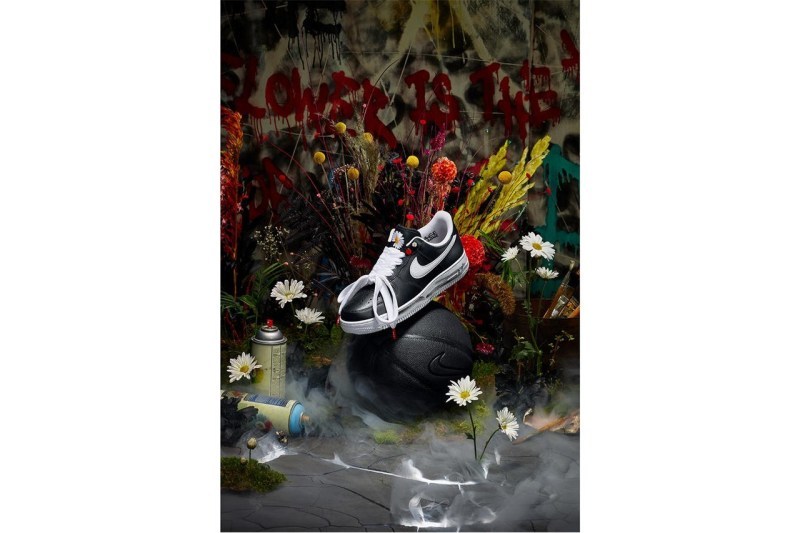 G-Dragon æå Nike x PEACEMINUSONE è¯ä¹ Air Force 1 å:registered:æ¹å輯ç¼ä½