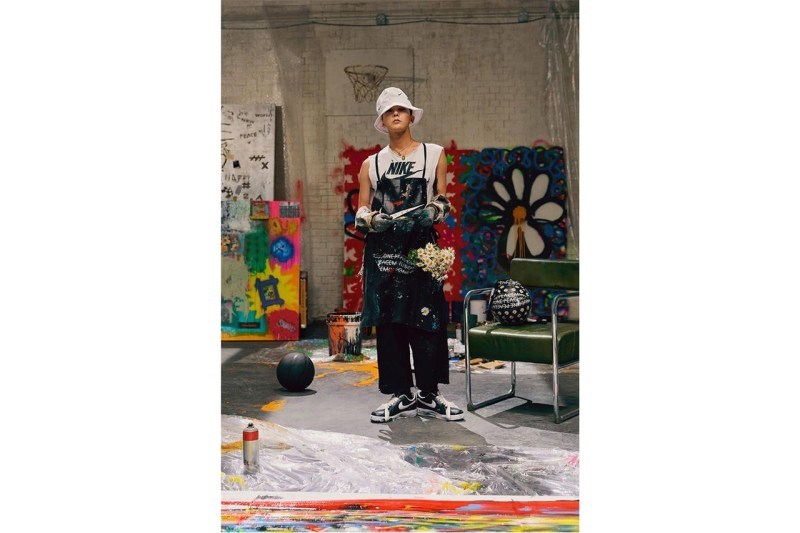 G-Dragon æå Nike x PEACEMINUSONE è¯ä¹ Air Force 1 å:registered:æ¹å輯ç¼ä½