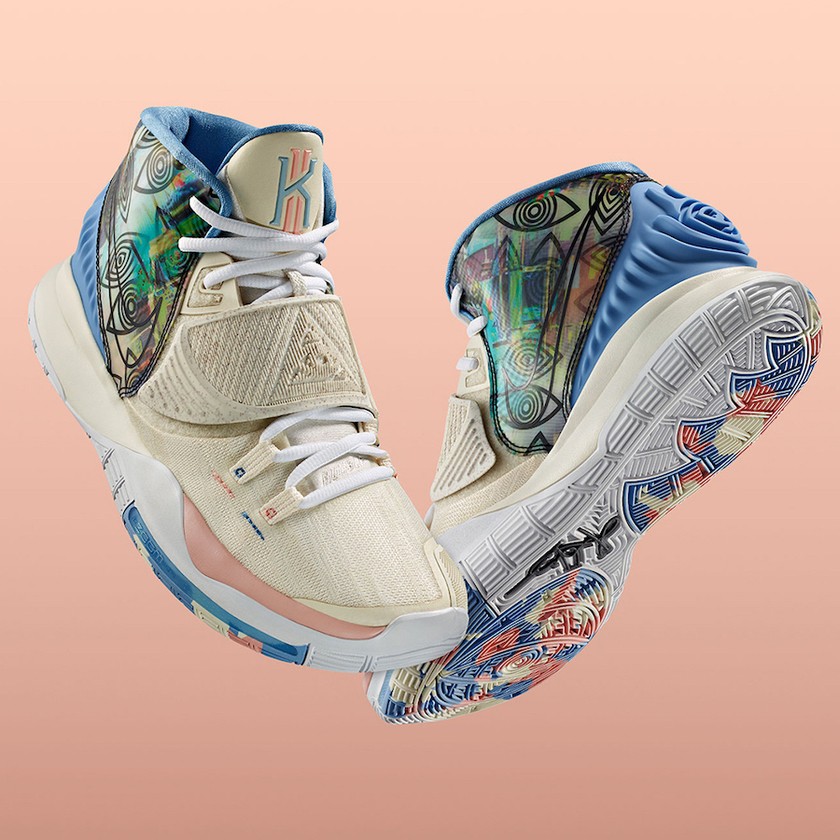 Nike Kyrie 6 Preheat Los Angeles CN9839-101åå:registered:æ¥æ