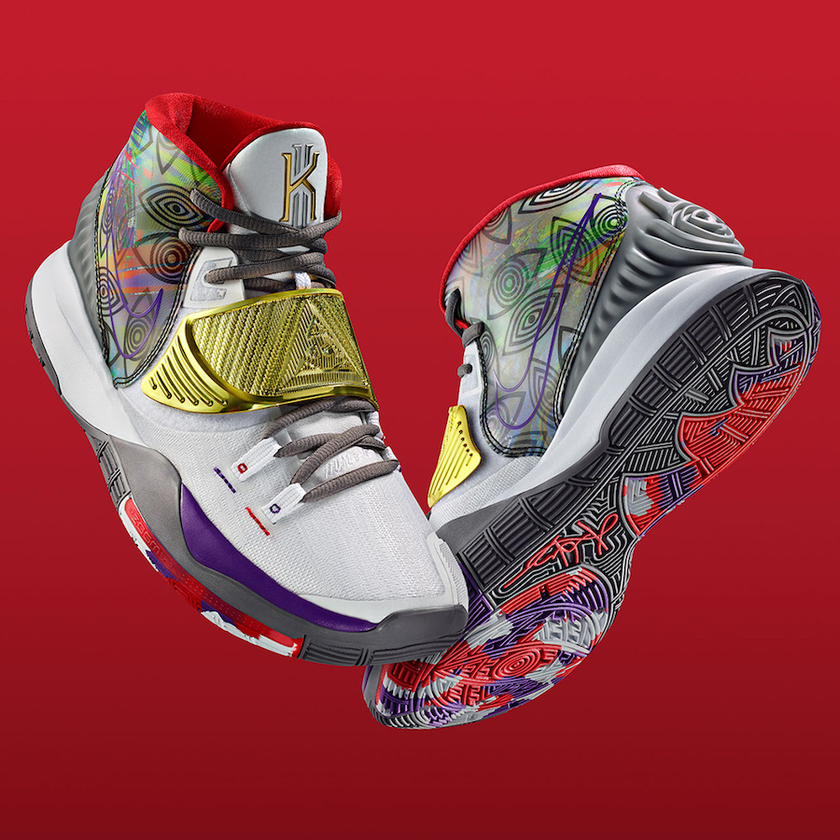 Nike Kyrie 6 Preheat Houston CN9839-100åå:registered:æ¥æ