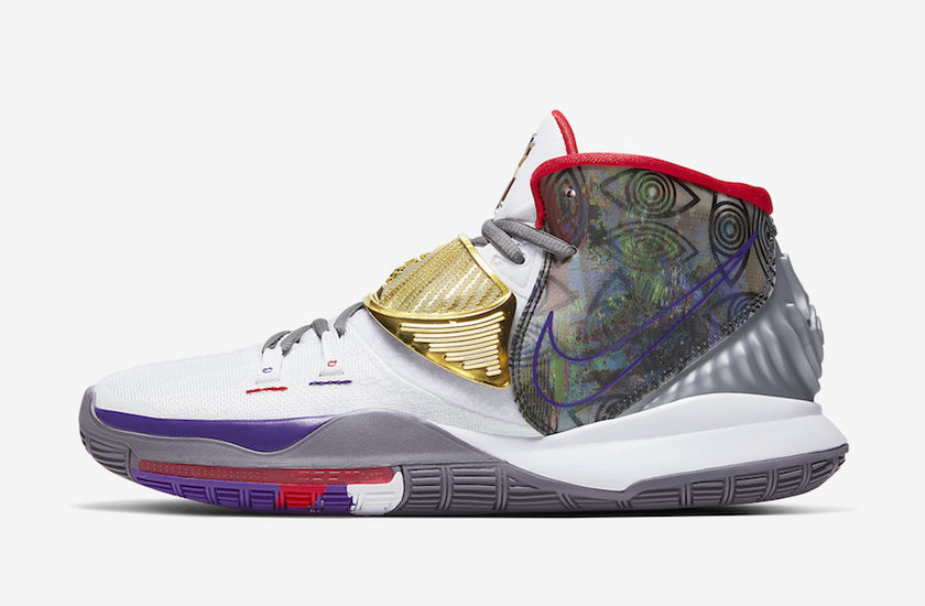 Nike Kyrie 6 Preheat Houston CN9839-100åå:registered:æ¥æ