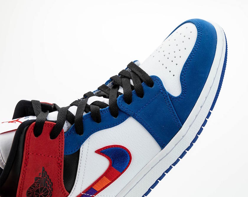 Air Jordan 1 Mid Multicolor Swoosh 852542-146åå:registered:æ¥æ