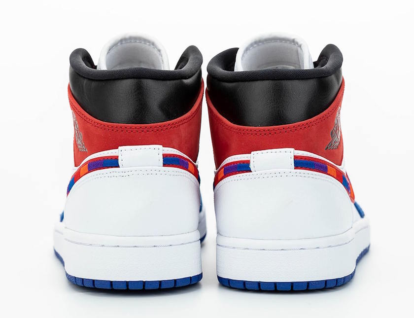 Air Jordan 1 Mid Multicolor Swoosh 852542-146åå:registered:æ¥æ