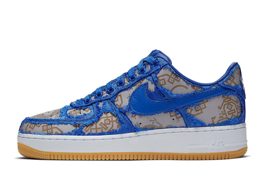 Clot Nike Air Force 1 Game Royalå叿¥æ