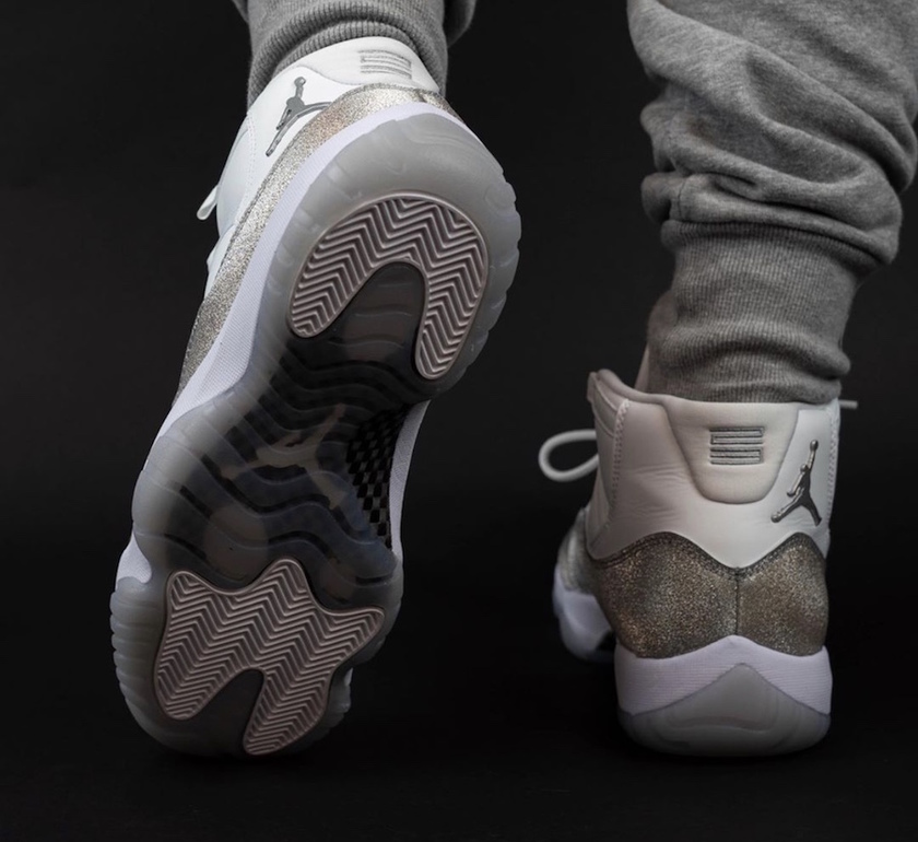 Air Jordan 11 WMNS Metallic Silver AR0715-100åå:registered:æ¥æ