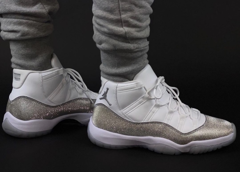 Air Jordan 11 WMNS Metallic Silver AR0715-100åå:registered:æ¥æ