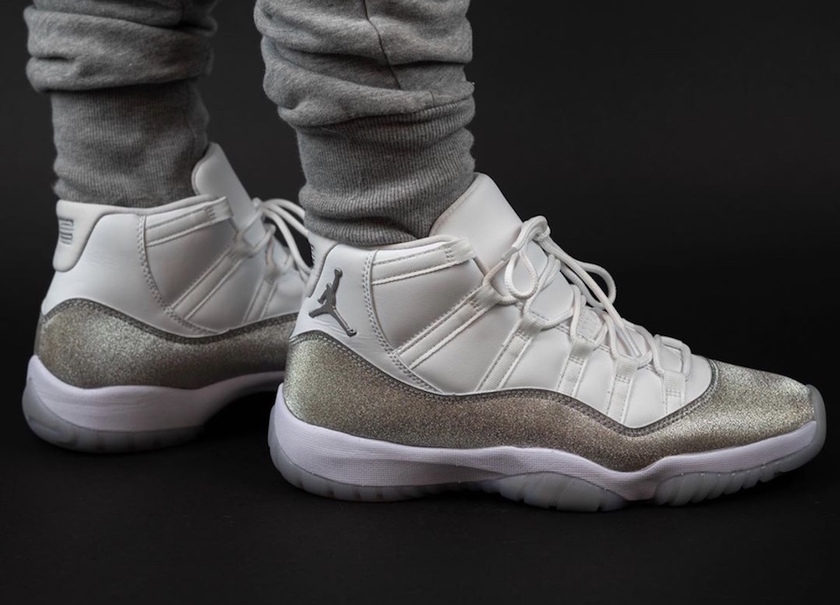 Air Jordan 11 WMNS Metallic Silver AR0715-100åå:registered:æ¥æ