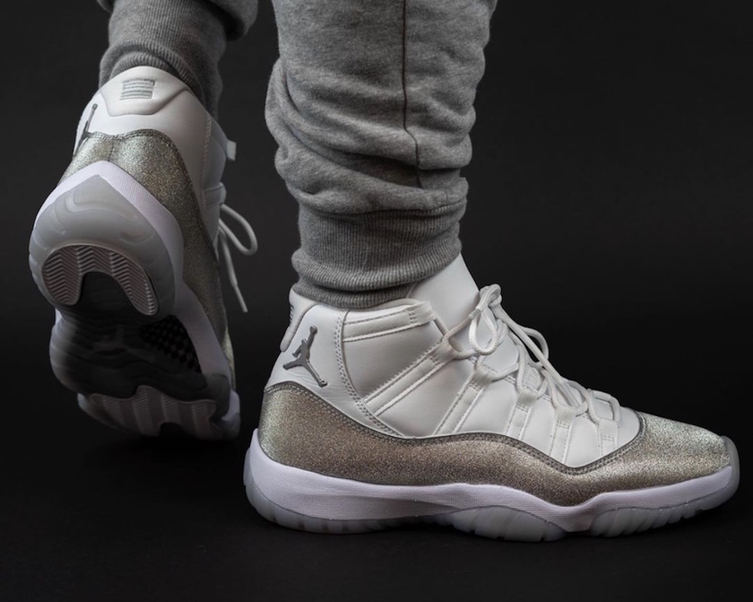 Air Jordan 11 WMNS Metallic Silver AR0715-100åå:registered:æ¥æ