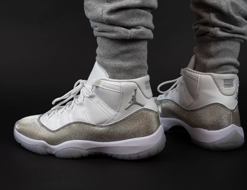 jordan 11 silver metallic