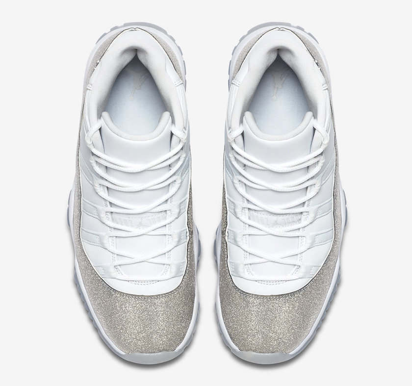 Air Jordan 11 WMNSç½è²éå±é¶è²AR0715-100 2019åå:registered:æ¥æ