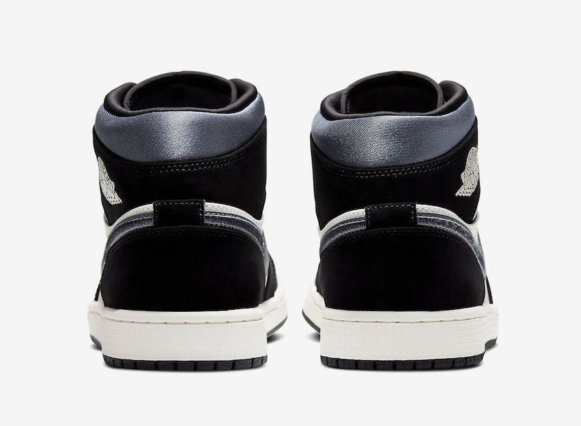 Air Jordan 1 Mid Satin 852542-011åå:registered:æ¥æ