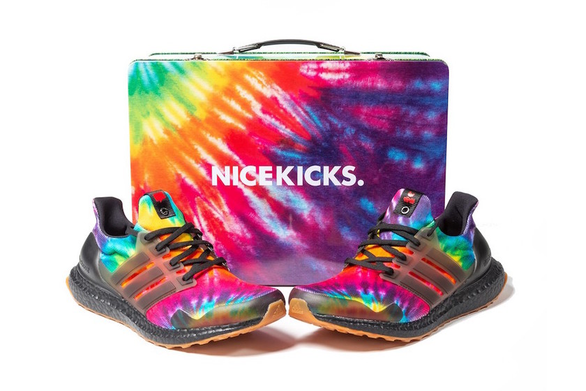 èååå¸adidas Ultra Boost Woodstock Tie-Dye FU9164åå:registered:æ¥æ