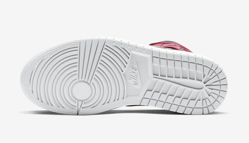 Air Jordan 1 Mid WMNS Black White Noble Red BQ6472-016åå:registered:æ¥æ