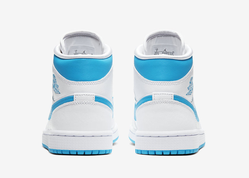 Air Jordan 1 Mid UNC BQ6472-114åå:registered:æ¥æ