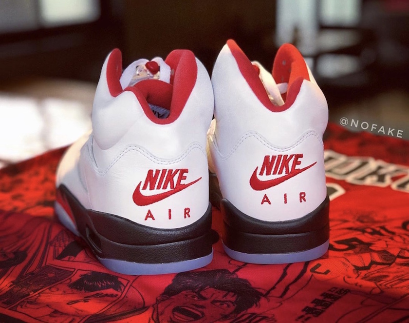 Air Jordan 5 Fire Red DA1911-102 2020 Retroåå:registered:æ¥æ