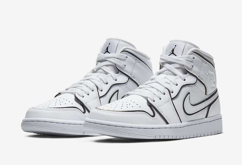 Air Jordan 1 Mid SE Iridescent CK6587-100åå:registered:æ¥æ