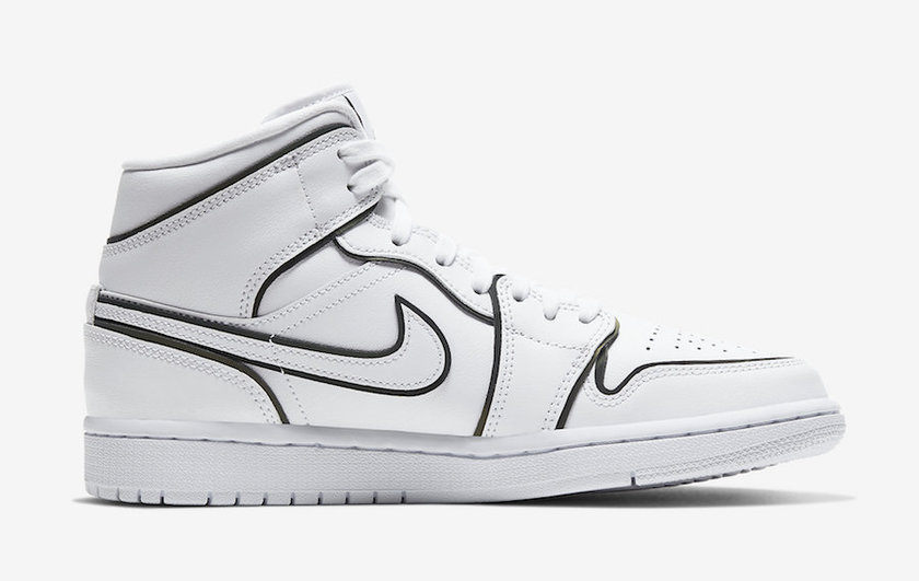 Air Jordan 1 Mid SE Iridescent CK6587-100åå:registered:æ¥æ
