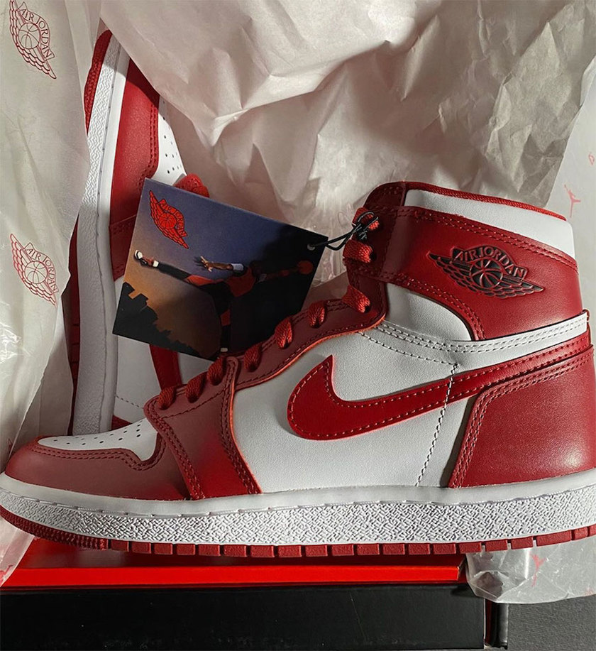 Air Jordan 1 High OG 1985 Red Whiteåå:registered:æ¥æ