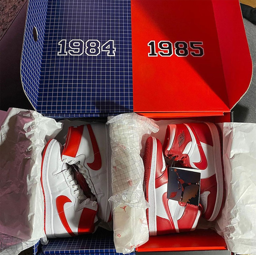 1984å¹´Nike Air Ship x 1985å¹´Air Jordan 1 Packåå:registered:æ¥æ