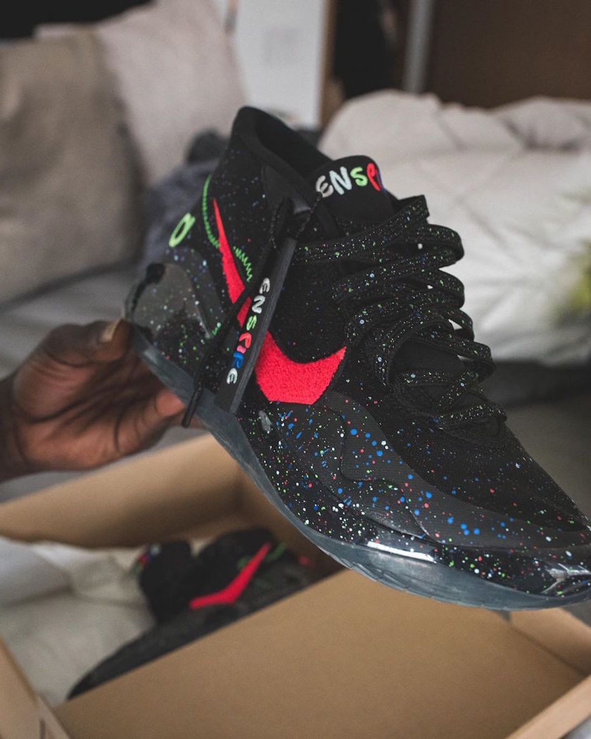 Enspire Nike KD 12 Blackåå:registered:æ¥æ