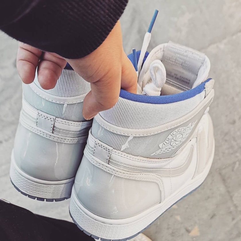 Air Jordan 1 High Zoom R2T White Racer Blue CK6637-104åå:registered:æ¥æ